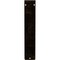 Ekena Millwork Eris Wrought Iron Bracket, (Triple center brace), Antiqued Brass 2"W x 7 1/2"D x 10"H BKTM02X07X10TERABS - alternate 2